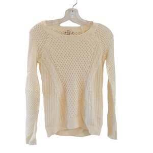 EUC Hippie Rose Sweater, Open Knit, S